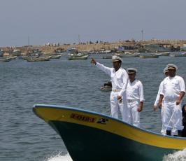 بالصور: حفل انهاء  الإستعدادات  لاستقبال أسطول الحرية
