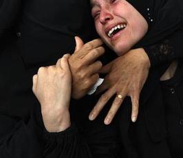 بالصور: تشييع جثامين شهداء الجهاد السلامي بخانيونس