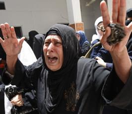 بالصور: تشييع جثامين شهداء الجهاد السلامي بخانيونس