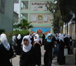 عدسة «  فلسطين اليوم  » تشارك طلبة التوجيهى فى اليوم الأول للامتحانات