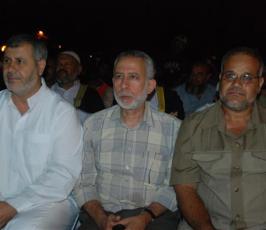 بالصور:: مسيرة جماهيرية ومهرجان حاشد نظمته حركة الجهاد بذكرى الاسراء والمعراج بغزة
