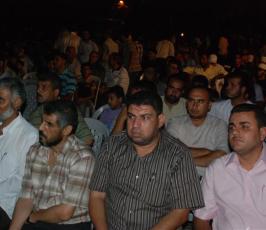 بالصور:: مسيرة جماهيرية ومهرجان حاشد نظمته حركة الجهاد بذكرى الاسراء والمعراج بغزة