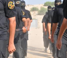 بالصور: حركة الجهاد الإسلامى تخرج دورة أمن وحماية الشخصيات