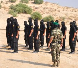 بالصور: حركة الجهاد الإسلامى تخرج دورة أمن وحماية الشخصيات