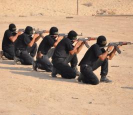 بالصور: حركة الجهاد الإسلامى تخرج دورة أمن وحماية الشخصيات