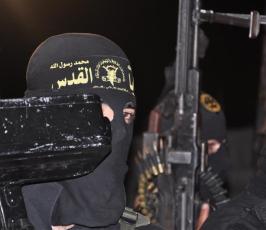 بالصور :: حفل تأبيني للشهيد حاتم البردويل ابن سرايا القدس 