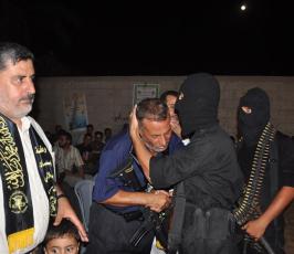 بالصور :: حفل تأبيني للشهيد حاتم البردويل ابن سرايا القدس 