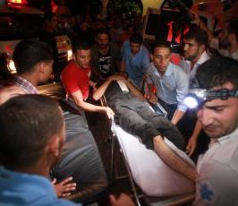 عدسة « فلسطين اليوم  » تواكب العدوان الصهيوني ومشاهد الدمار والجرحى الليلة الماضية