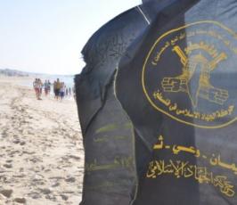 بالصور: حركة الجهاد تخرج دورة الشهيد «  محمد عبد الله » أبو المرشد لتعليم فنون السباحة بالوسطي‎
