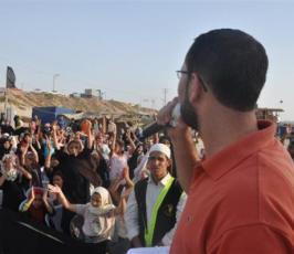 بالصور: حركة الجهاد تنظم مهرجان البسمة رغم المحنة على شاطئ بحر غزة
