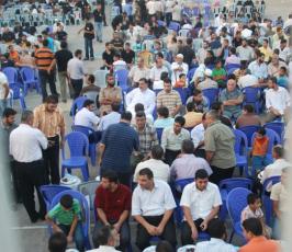 بالصور:: حركة الجهاد تنظم إفطاراُ جماعياُ لأسر الشهداء والجرحى بمدينة غزة