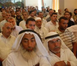 شاهد بالصور: المؤتمر الوطنى للحفاظ على الثوابت ورفضاً لإستئناف المفاوضات بغزة