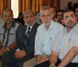 شاهد بالصور: المؤتمر الوطنى للحفاظ على الثوابت ورفضاً لإستئناف المفاوضات بغزة