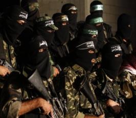 بالصور : المؤتمر الصحفي للفصائل الفلسطينية المسلحة والإعلان عن غرفة عمليات مشتركة 