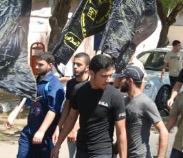 بالصور:حركة الجهاد وفصائل المقاومة تخرجان بمسيرة جماهيرية حاشدة «  بيوم القدس العالمى »