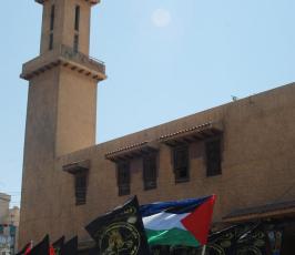 بالصور:حركة الجهاد وفصائل المقاومة تخرجان بمسيرة جماهيرية حاشدة «  بيوم القدس العالمى »
