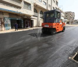  رصف شوارع متفرقة في مدينة غزة ‫(246928303)‬ ‫‬