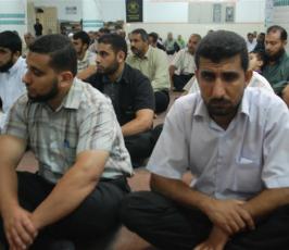 بالصور:: ندوة سياسية بعنوان«  الشقاقى فى ذكراه » نظمتها حركة الجهاد بالنصيرات