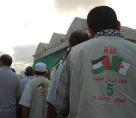 بالصور: نواب المجلس التشريعى بغزة يستقبلون قافلة شريان الحياة 5