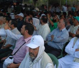 بالصور: نواب المجلس التشريعى بغزة يستقبلون قافلة شريان الحياة 5