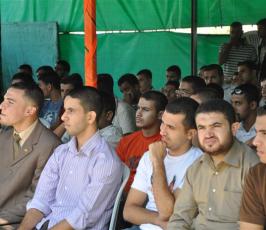 تقرير مصور : الرابطة الإسلامية تنظم احتفالاً جهادياً بذكرى د. الشقاقي بالكلية الجامعية