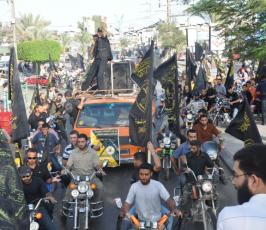 بالصورة:أنصار الجهاد بخان يونس في مسيرة الدراجات النارية بمناسبة ذكرى الشقاقي