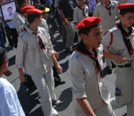 الصور: الاولية لمهرجان الدكتور فتحى الشقاقى بأرض الكتيبة بغزة