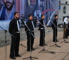 بالصور: الجماهير المحتشدة بمهرجان الدكتور فتحى الشقاقى تقدر بعشرات الآلاف