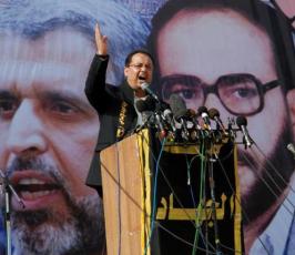 بالصور: الجماهير المحتشدة بمهرجان الدكتور فتحى الشقاقى تقدر بعشرات الآلاف