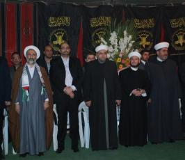 بالصور.. الجهاد الإسلامي يحيي ذكرى الانطلاقة و ذكرى استشهاد الشقاقي في دمشق