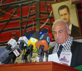 بالصور.. الجهاد الإسلامي يحيي ذكرى الانطلاقة و ذكرى استشهاد الشقاقي في دمشق