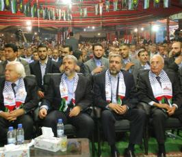 بالصور.. الجهاد الإسلامي يحيي ذكرى الانطلاقة و ذكرى استشهاد الشقاقي في دمشق