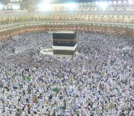 بالصور: إزدحام شديد في مكة المكرمة من كثرة ملايين الحجاج