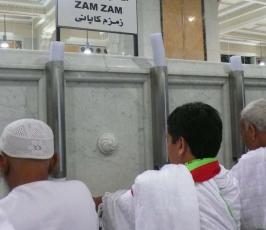 بالصور :زمزم لما شرب له 