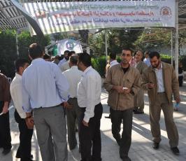 بالصور: إنتخابات المهندسين الزراعيين بغزة