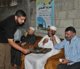 بالصور: حركة الجهاد تستقبل حجاج بيت الله الحرام بغزة