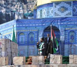 بالصور:: حركة « حماس » تحتفل بذكرى انطلاقتها الـ 23 بمهرجان جماهيري حاشد