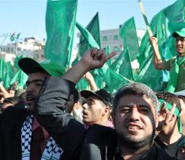 بالصور:: حركة « حماس » تحتفل بذكرى انطلاقتها الـ 23 بمهرجان جماهيري حاشد