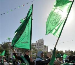 بالصور:: حركة « حماس » تحتفل بذكرى انطلاقتها الـ 23 بمهرجان جماهيري حاشد