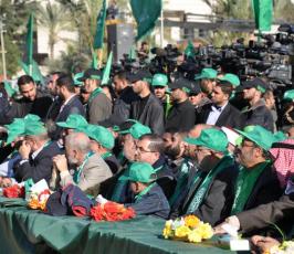 بالصور:: حركة « حماس » تحتفل بذكرى انطلاقتها الـ 23 بمهرجان جماهيري حاشد