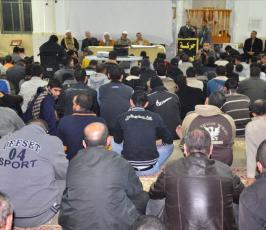 بالصور: حفل تأبين للشهيد القائد ماجد الحرازين بمدينة غزة