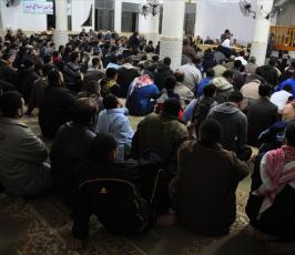 بالصور: حفل تأبين للشهيد القائد ماجد الحرازين بمدينة غزة