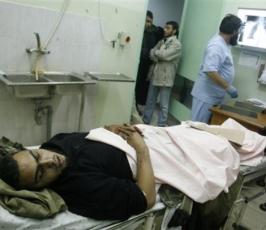 بالصور: إصابات فى قصف جوى صهيونى بجنوب قطاع غزة