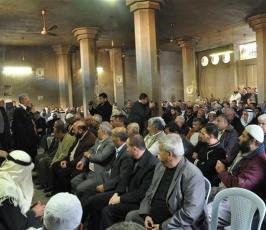 لجنة التواصل الجماهيري والاصلاح لحركة الجهاد ترعى صلحاً بين عائلتي حلس و تايه