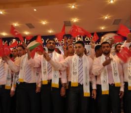 بالصور: العرس الجماعى الإسلامى الثانى التابع لهيئة العمل الخيرى بغزة