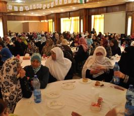 بالصور: العرس الجماعى الإسلامى الثانى التابع لهيئة العمل الخيرى بغزة