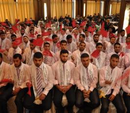 بالصور: العرس الجماعى الإسلامى الثانى التابع لهيئة العمل الخيرى بغزة