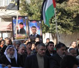 بالصور: : الجهاد تنتفض في ذكرى الحرب الصهيونية على قطاع غزة