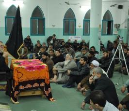 بالصور: ندوة سياسية لحركة الجهاد بذكرى الحرب على غزة وسط القطاع