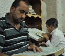 ليلة القدر في مساجد غزة